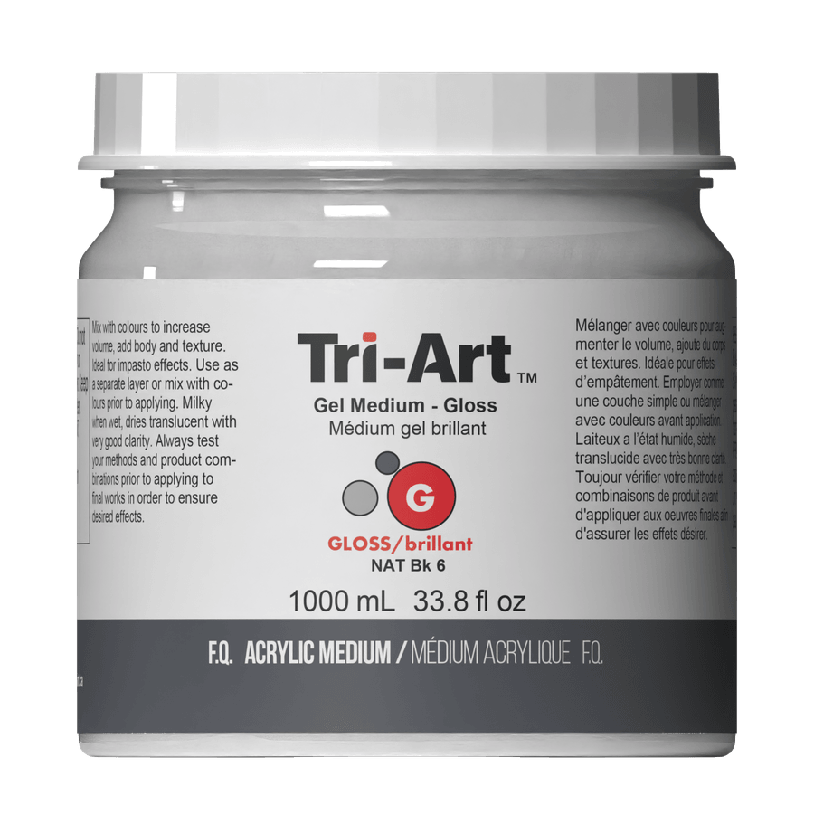 Tri-Art Mediums - Gel Medium Gloss 