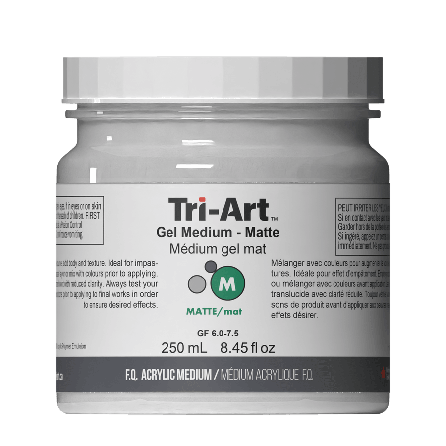 Tri-Art Mediums - Gel Medium Matte 