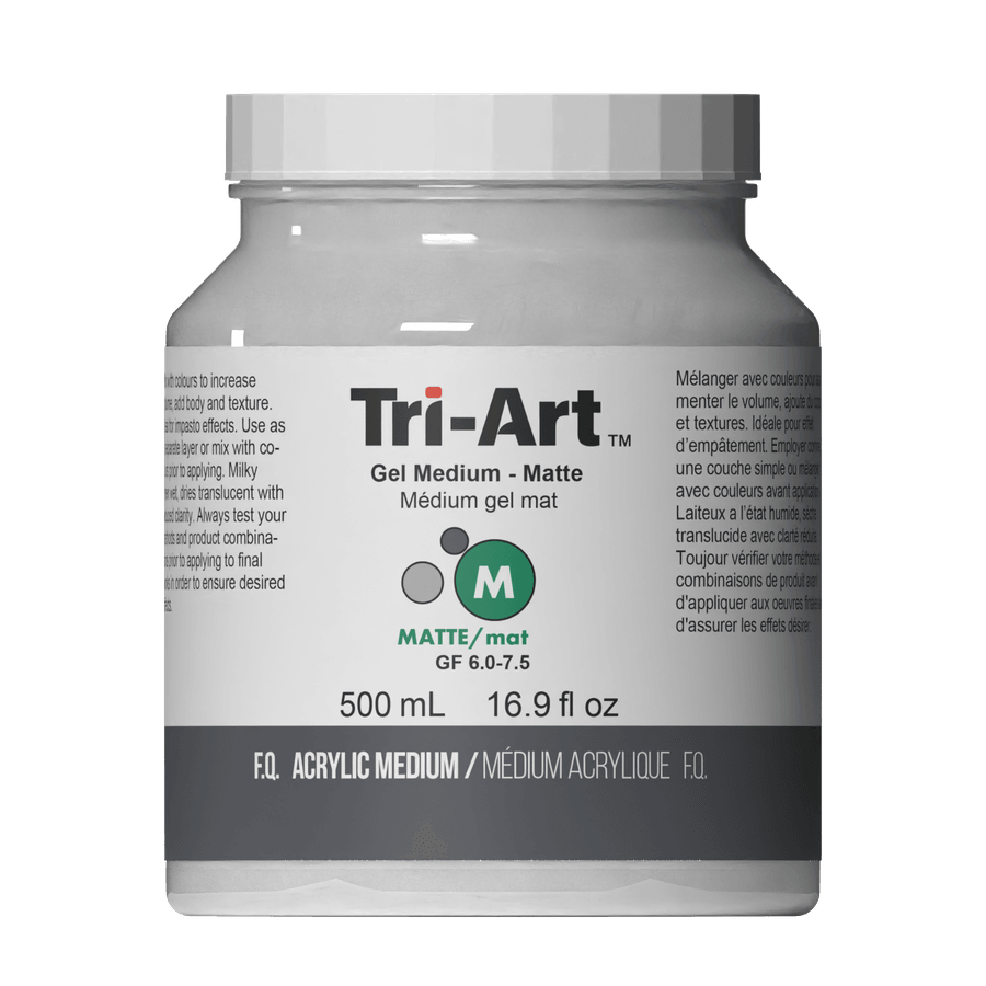 Tri-Art Mediums - Gel Medium Matte 