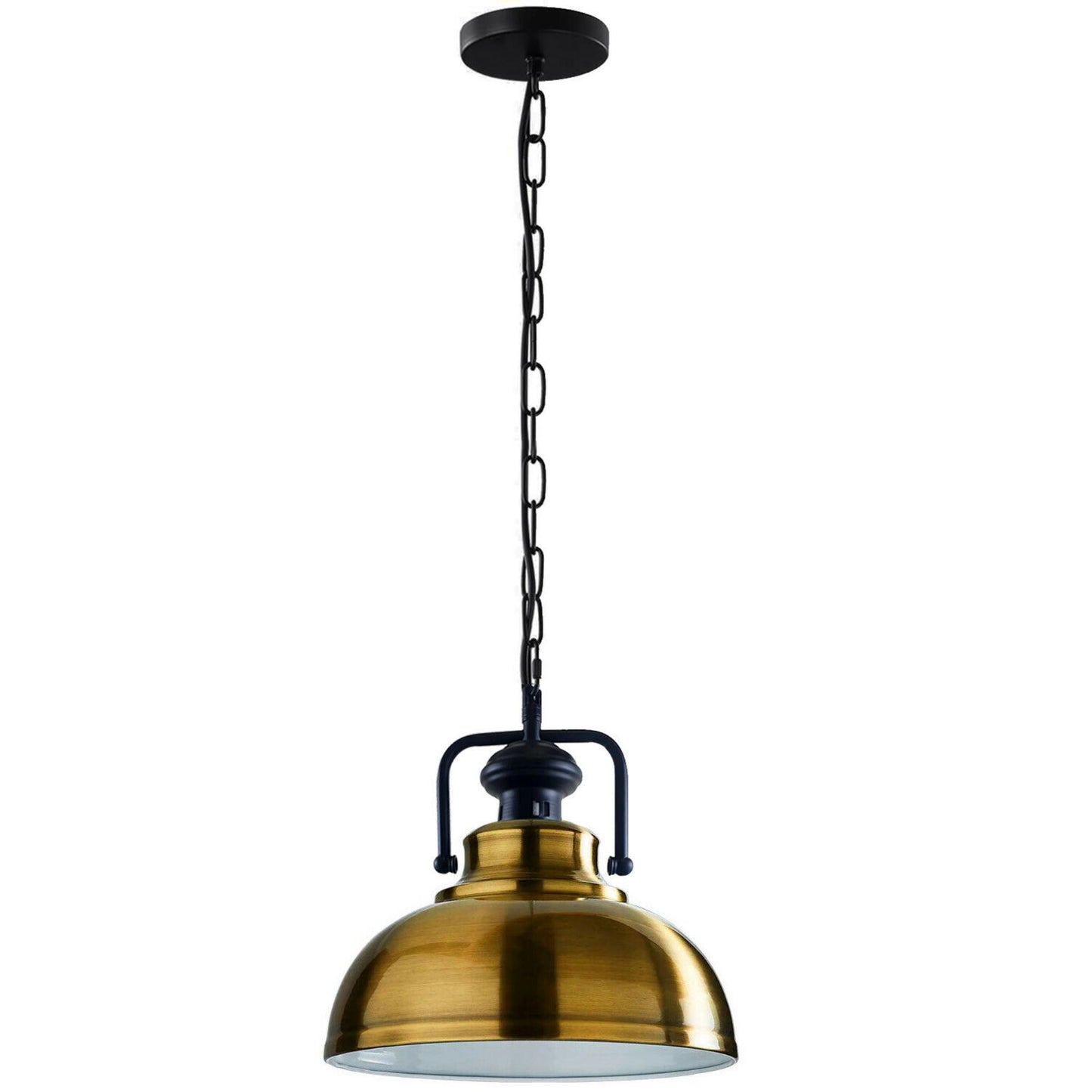 Modern Metal Shade Hanging Chain Pendant Light ~1545