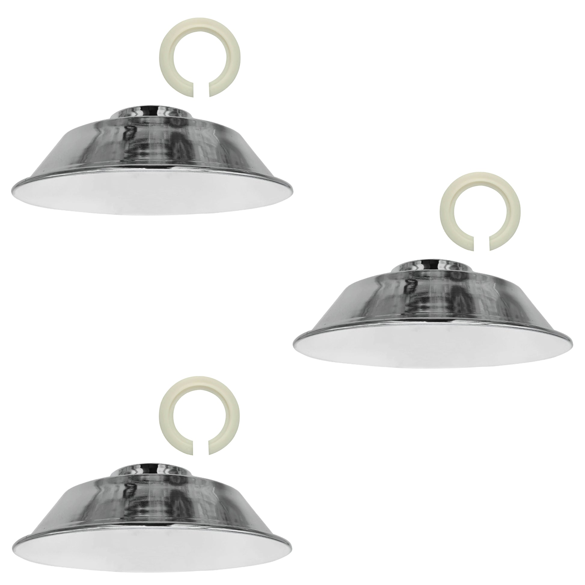 Lamp Shade Fixture Types Chrome Colour~1769 