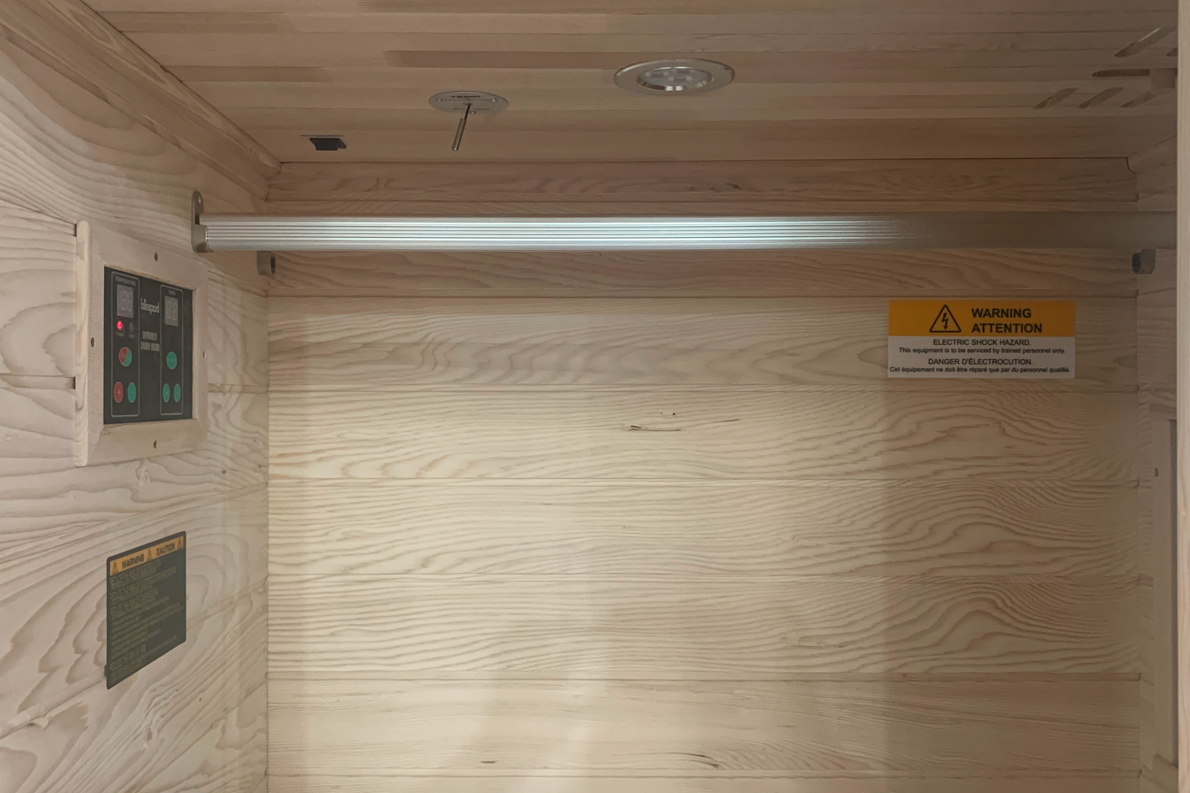Blisspod | Vienna | Far Infrared Sauna | Canadian Hemlock Very Low EMF | 72.8"H x 35.4"W x 25.6"D | 1 Person 