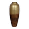 Selina Hand Hammered Brass Floor Vase – Handmade Decorative Metal Vase by ArtiPlanto, Elegant Indian Artisanal Home Décor Accent