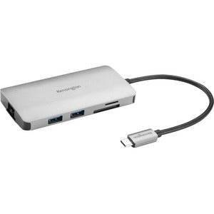 Kensington UH1400P USB-C 8-in-1 Driverless Mobile Hub 