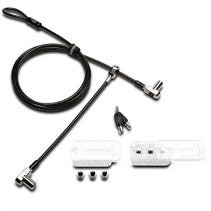 Kensington Universal 3-in-1 Keyed Cable Lock - Twin Lockheads - Keyed Different 