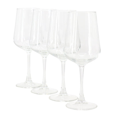 Gibson Home Belinni 4 Piece 15.4 Ounce Classic Wine Glass Set - Free Shipping 