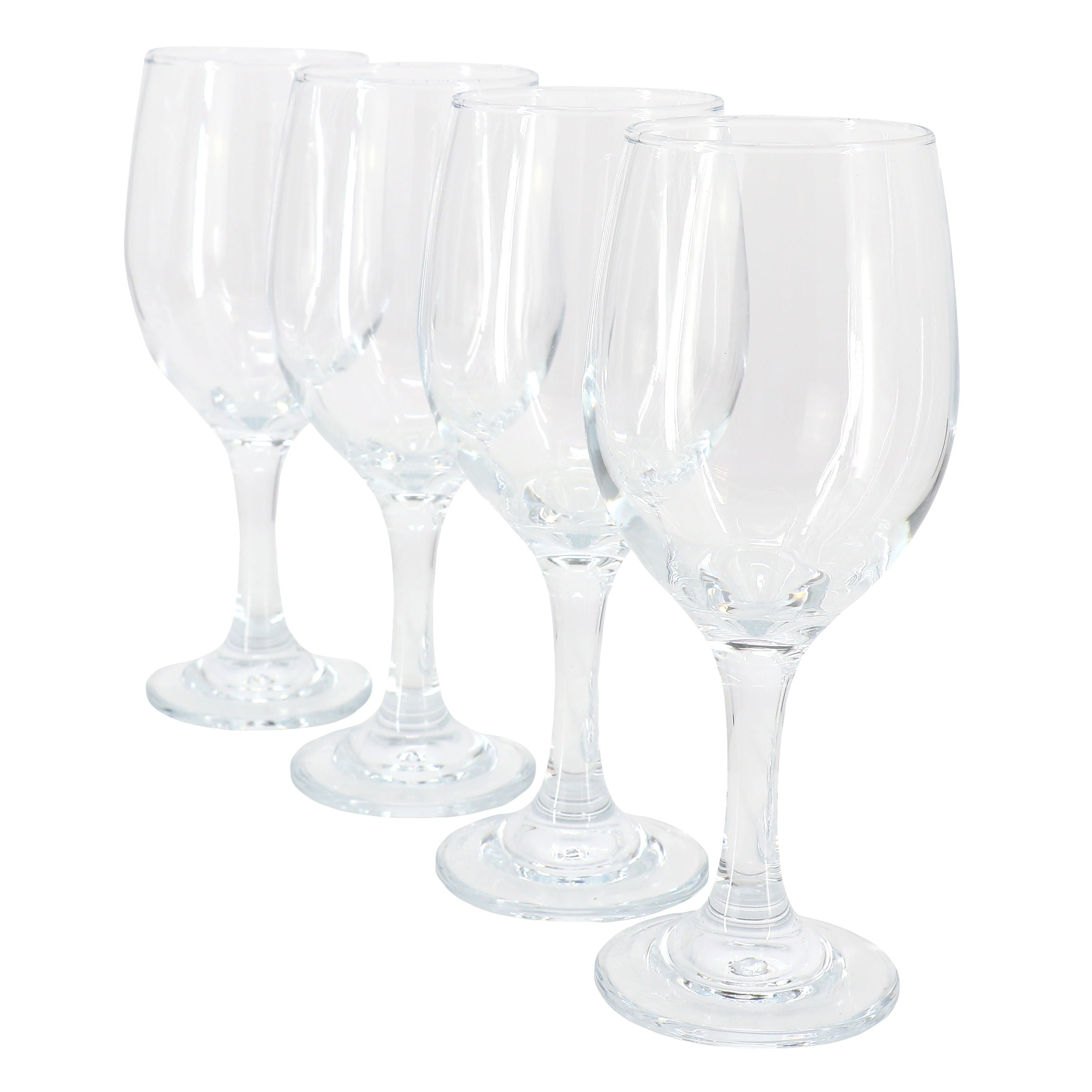 Gibson Home Belinni 4 Piece 14.2 Ounce Classic Wine Glass Set - Free Shipping