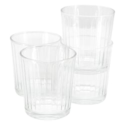 Gibson Home Moonstone 4 Piece 13.5 Ounce Double Old-Fashioned Glass Set - Free Shipping 