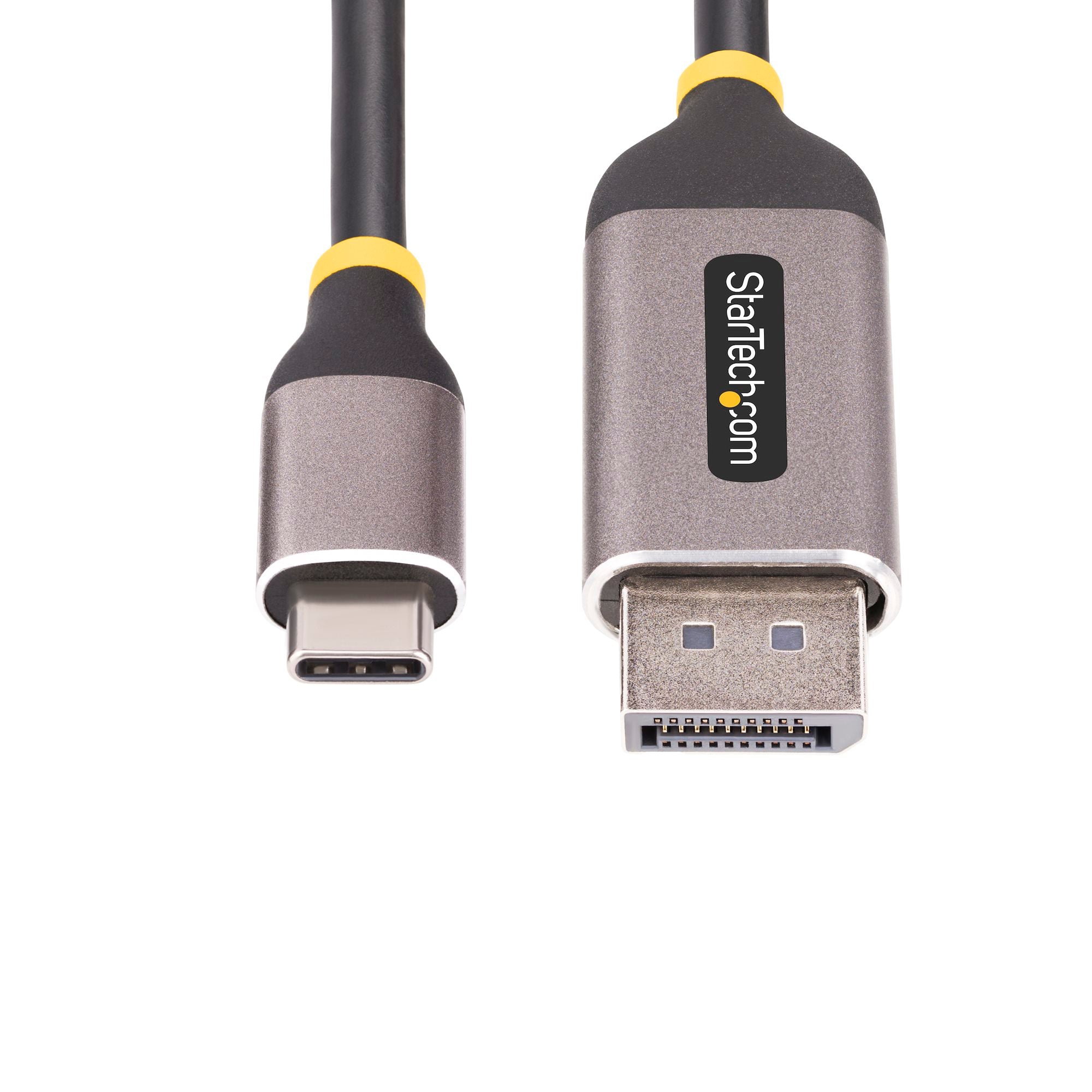 10ft (3m) USB-C to DisplayPort Adapter Cable, 8K 60Hz, 4K 144Hz, HDR, USB Type-C to DP 1.4 Video Converter Cable, USB4/Thunderbolt 3/4 Compatible 