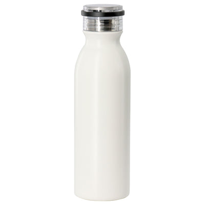 Gibson Home Marina 20oz Stainless Steel Thermal Bottle with Acrylic Lid in Cream - Free Shipping 