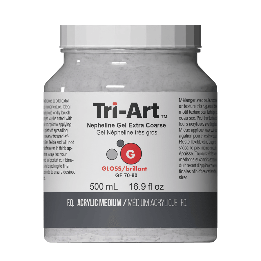 Tri-Art Mediums - Nepheline Gel Extra Coarse 