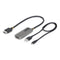 1ft (30cm) HDMI to DisplayPort Adapter Cable, 8K 60Hz, Active HDMI 2.1 to DP 1.4 Video Converter, USB Bus Powered with Included Cable