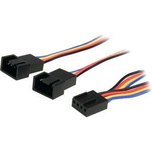 12in 4 Pin PWM Fan Extension Power Y Cable - F/M