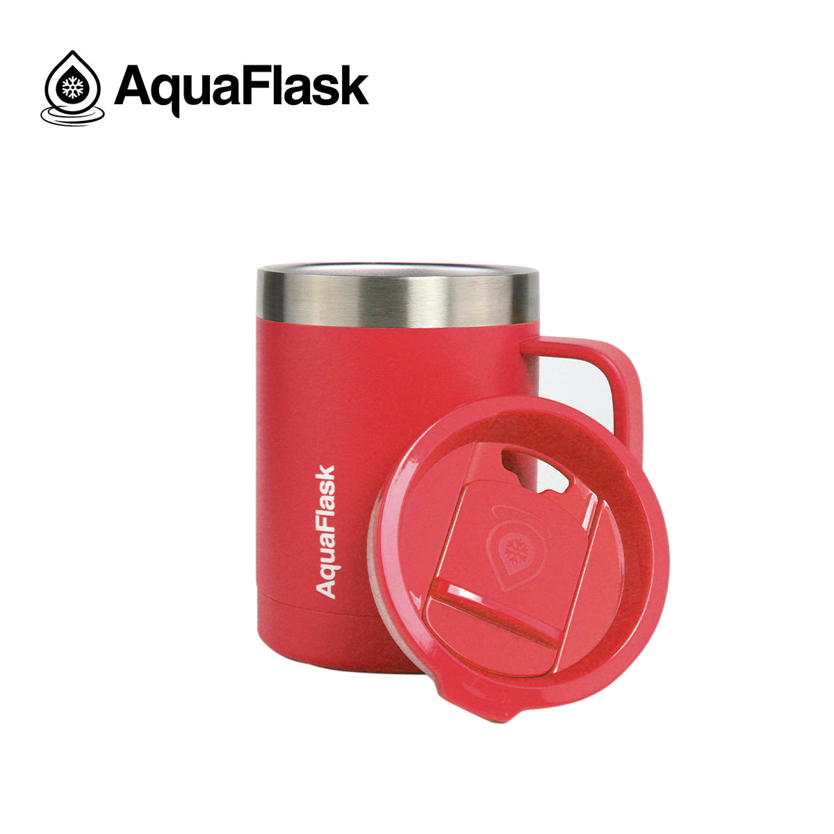 Aquaflask Thermal Insulated Lidded Mug With Handle 415ml (14 oz) 