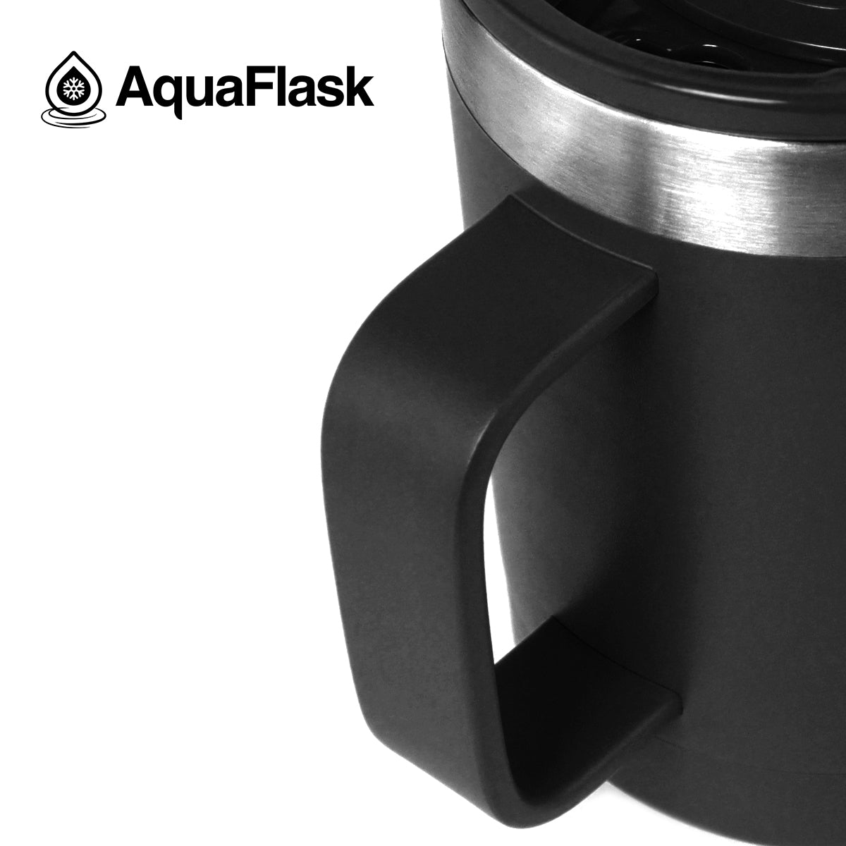 Aquaflask Thermal Insulated Lidded Mug With Handle 415ml (14 oz) 