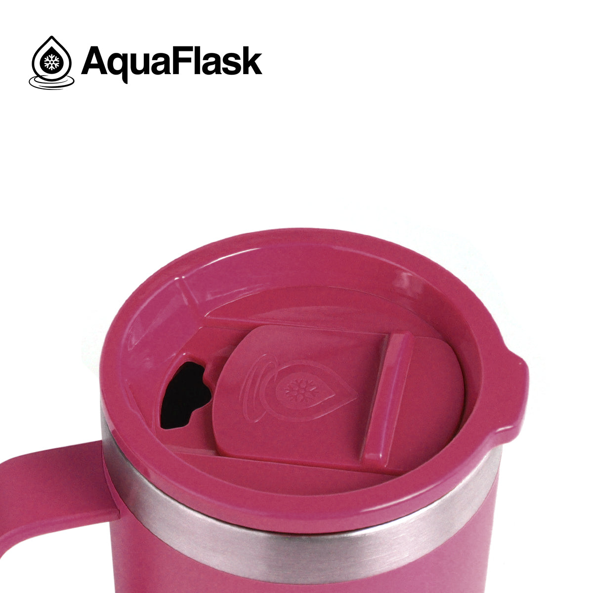 Aquaflask Thermal Insulated Lidded Mug With Handle 415ml (14 oz) 