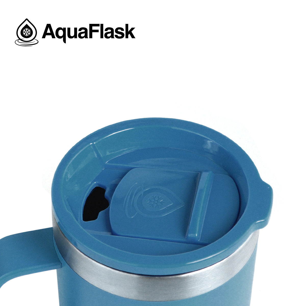 Aquaflask Thermal Insulated Lidded Mug With Handle 415ml (14 oz) 