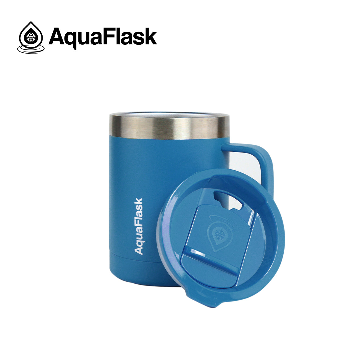 Aquaflask Thermal Insulated Lidded Mug With Handle 415ml (14 oz) 