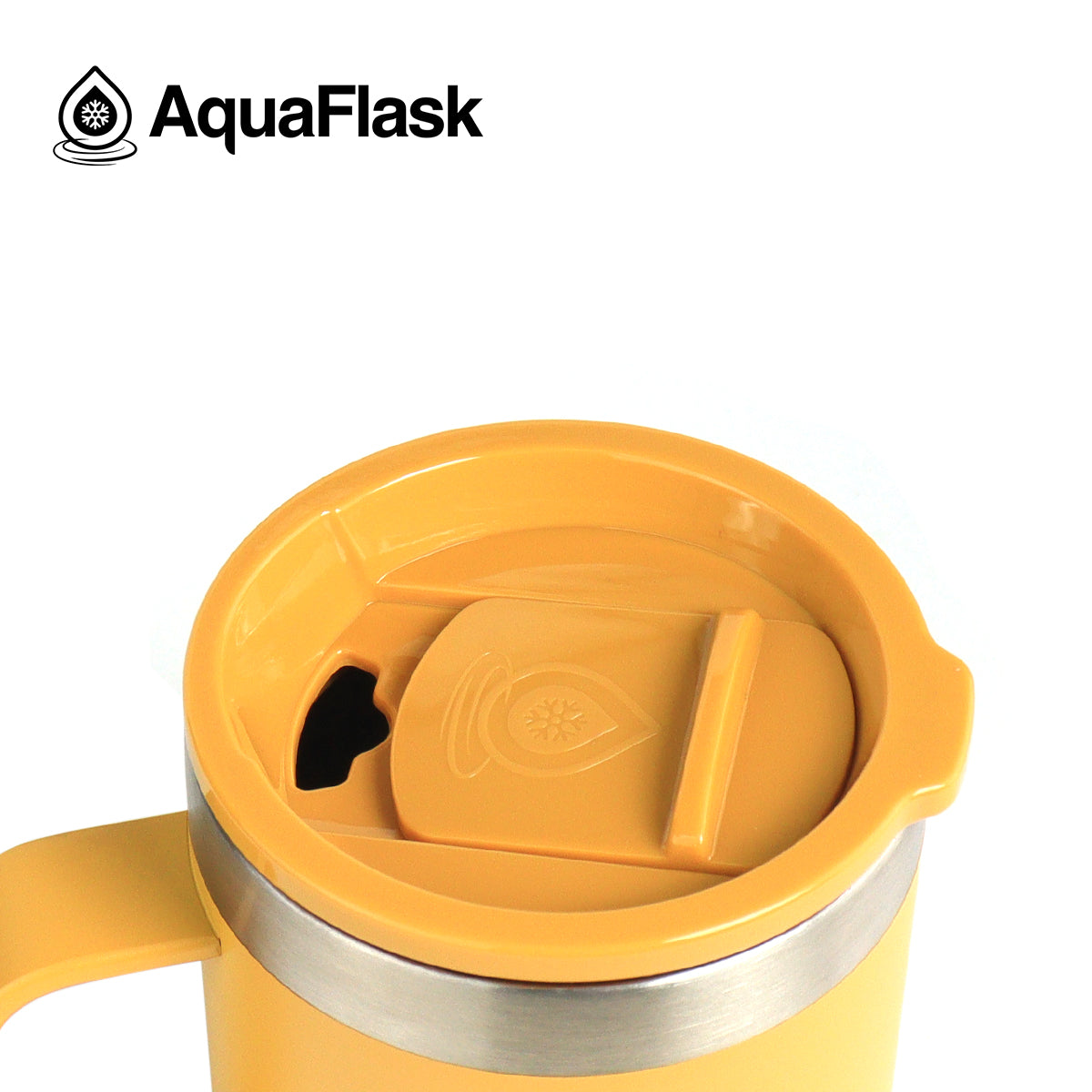 Aquaflask Thermal Insulated Lidded Mug With Handle 415ml (14 oz) 