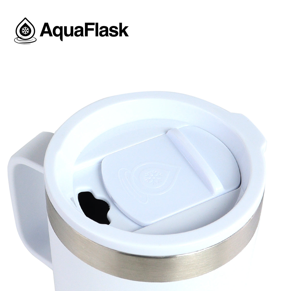 Aquaflask Thermal Insulated Lidded Mug With Handle 415ml (14 oz) 