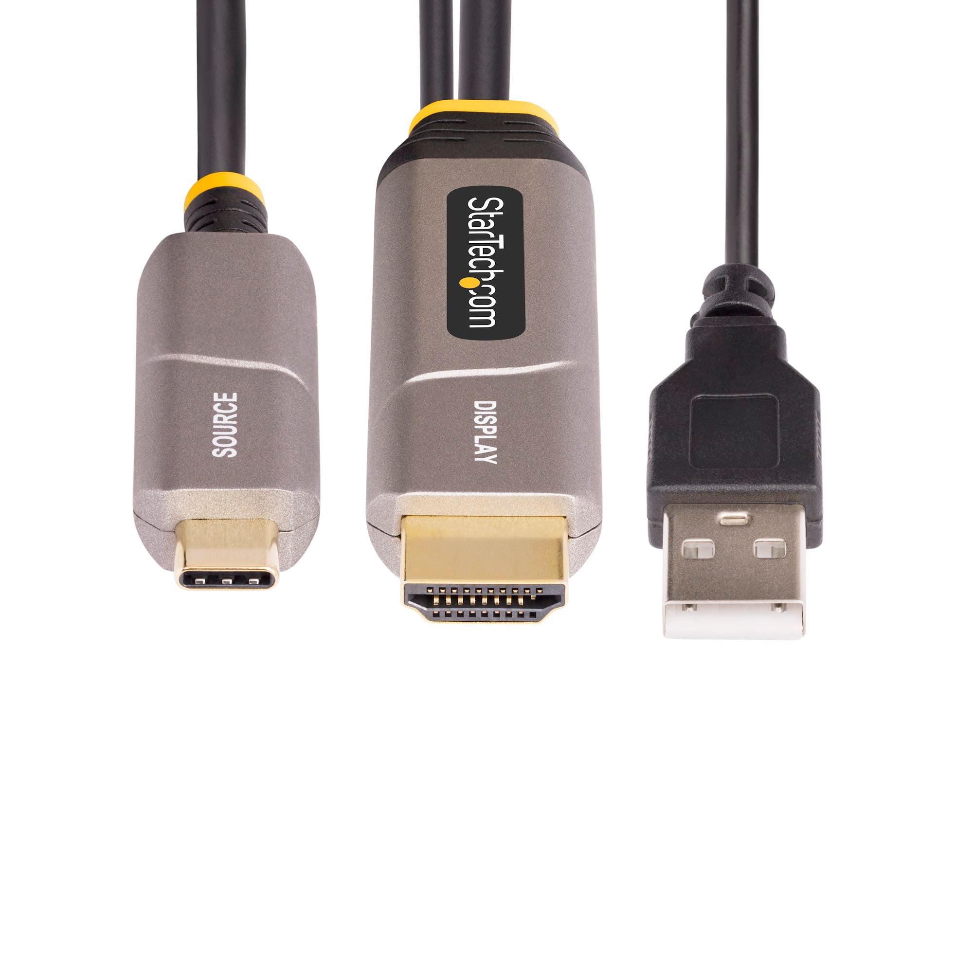 USB-C to HDMI 2.0 Active Optical Cable (AOC), 4K 60Hz, CL3 Rated, Unidirectional USB Type-C to HDMI Adapter Cable 