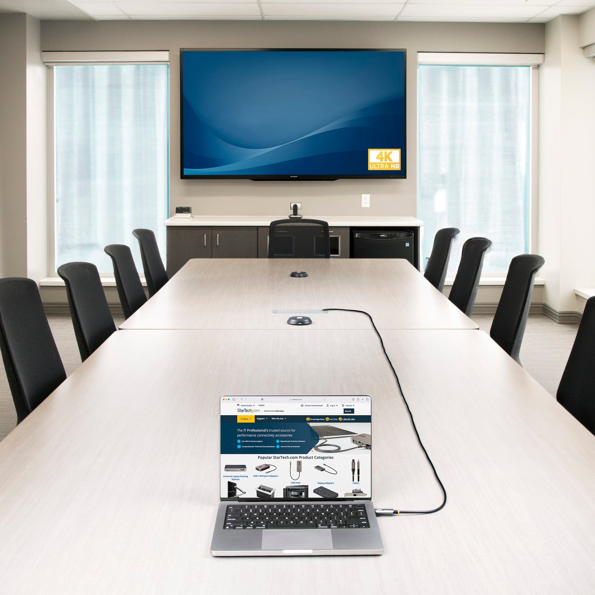 USB-C to HDMI 2.0 Active Optical Cable (AOC), 4K 60Hz, CL3 Rated, Unidirectional USB Type-C to HDMI Adapter Cable 