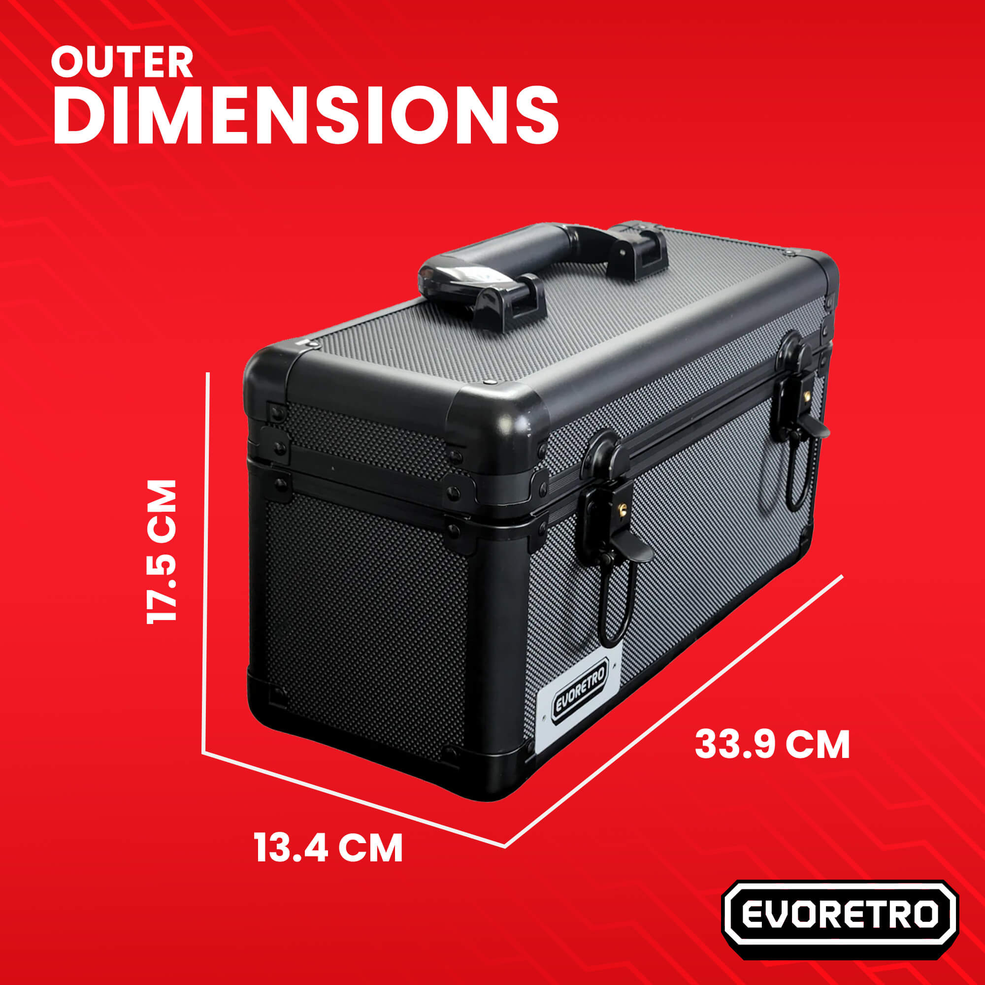 15 Slabs Metal Case Gray 