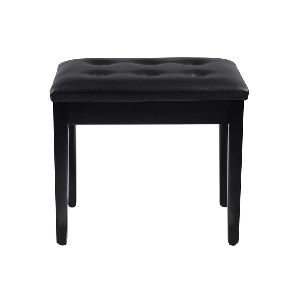 SONGMICS Rubberwood Legs Vanity Bench 