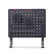 Clamp-On Pegboard with Accessories, 16.5 x 12.5in (42 x 32cm), Steel Pegboard, Desktop Storage Organizer, Desk Mount Peg Board, Black