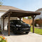 YODOLLA 12' x 17' Wooden Gazebo / Hardtop Pergola