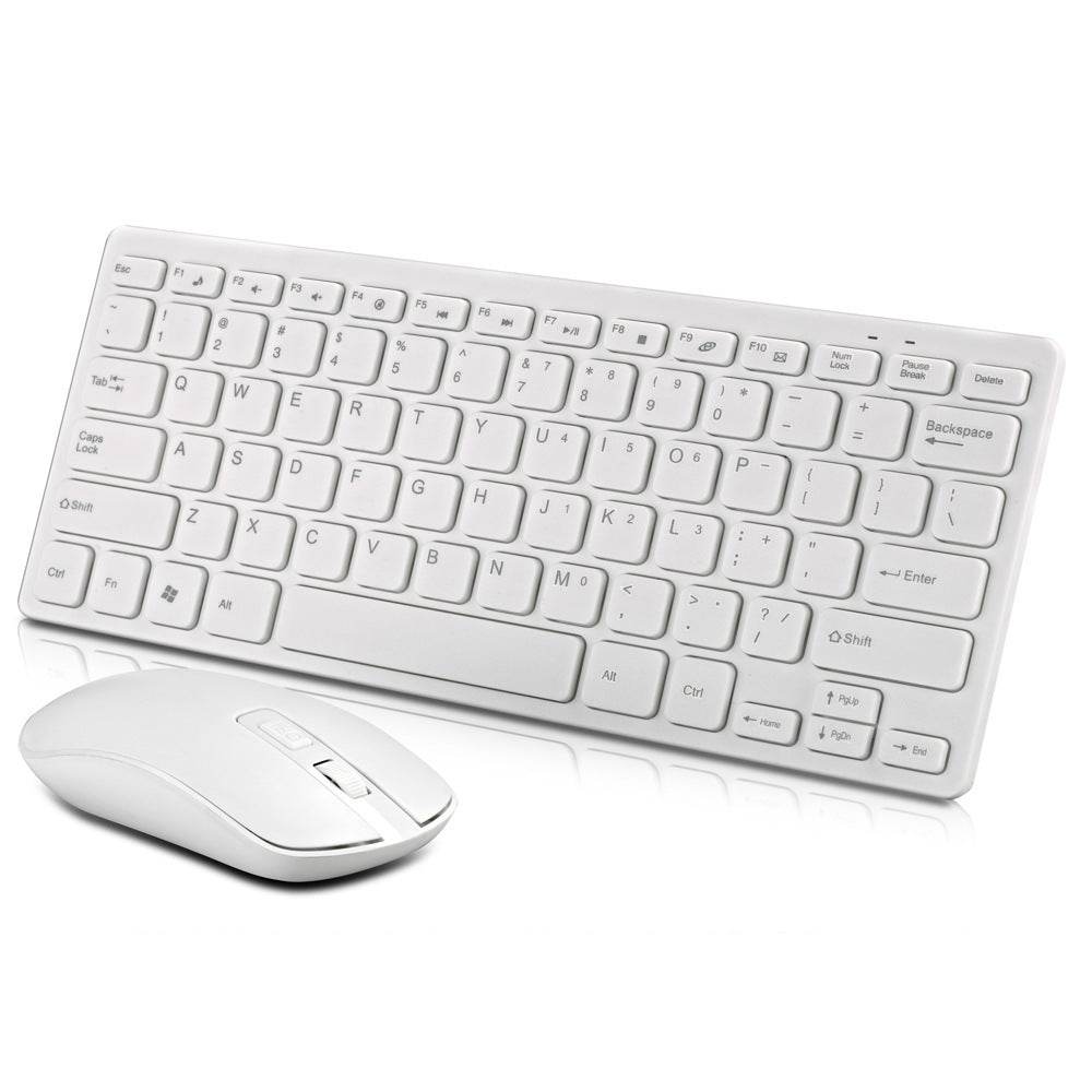 Wireless Keyboard And Mouse Set Chocolate 