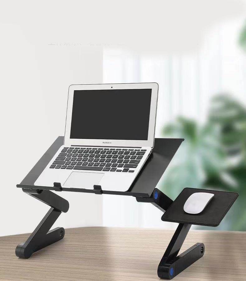 Folding Computer Desk Notebook Computer Stable With Double Fan 