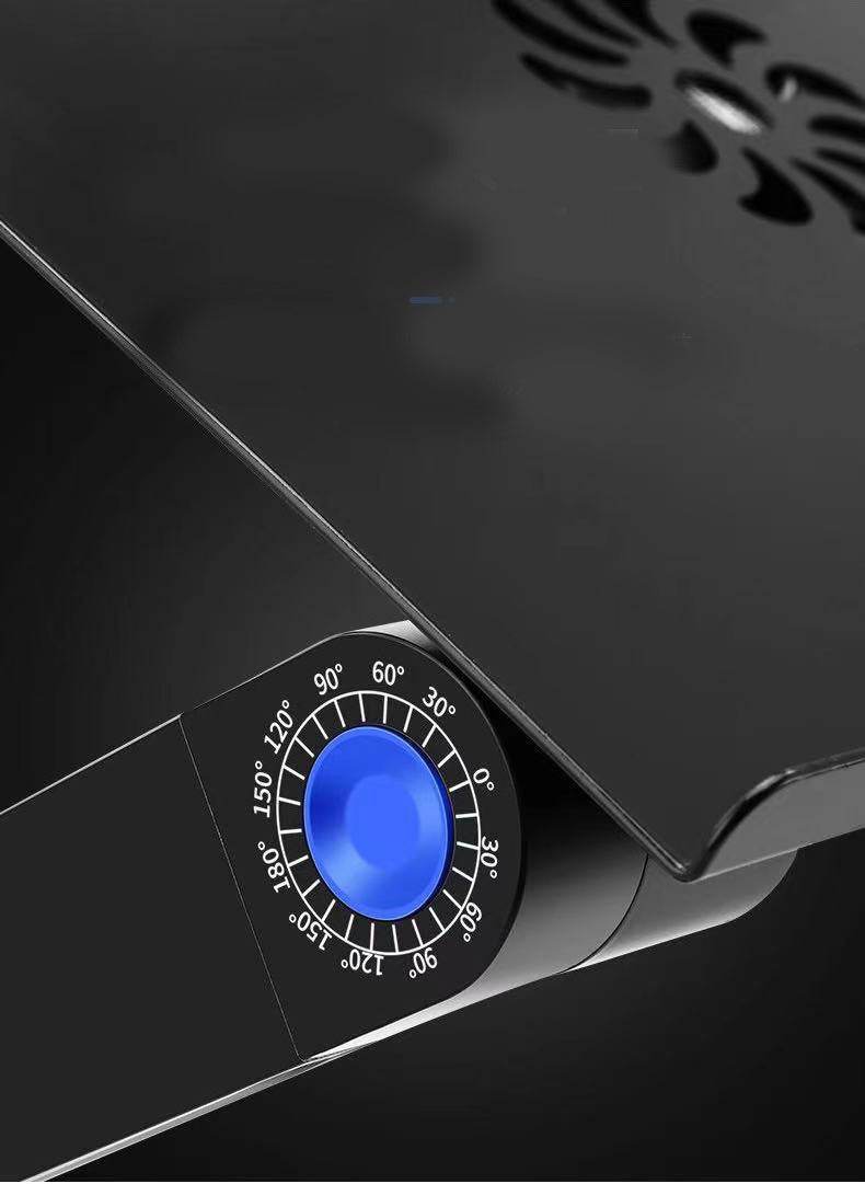 Folding Computer Desk Notebook Computer Stable With Double Fan 