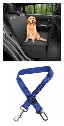 Dog Car Seat Cover View Mesh Pet Carrier Hammock Safety Protector Car Rear Back Seat Mat With Zipper And Pocket For Travel 