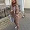 2pcs unisex Drawstring Hoodie Sport suit Athleisure wear