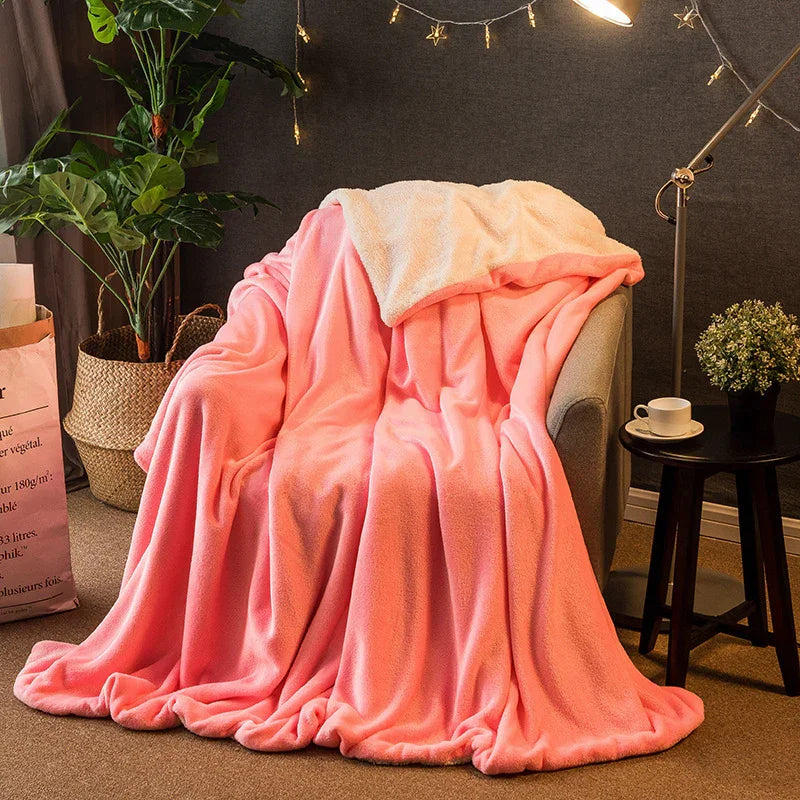 Thicken Blanket Sofa Cover Blanket 