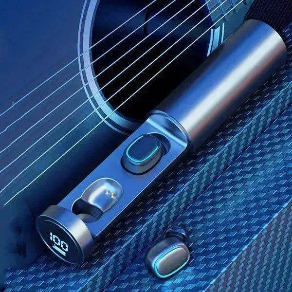 TWS Bluetooth Earphones V5.0 Wireless In-ear Stereo Sound MIC Headphones 8D HIFI Noise Canceling Sport Headsets for IOS Android 