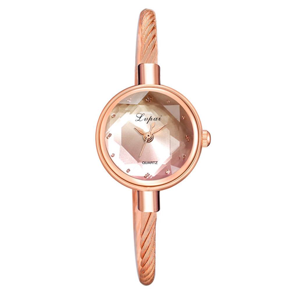 Niche Bracelet Watch – Simple Casual Quartz Watch, 24mm Case, 20mm Dial, Alloy Strap & Head, Fashionable Everyday Accessory