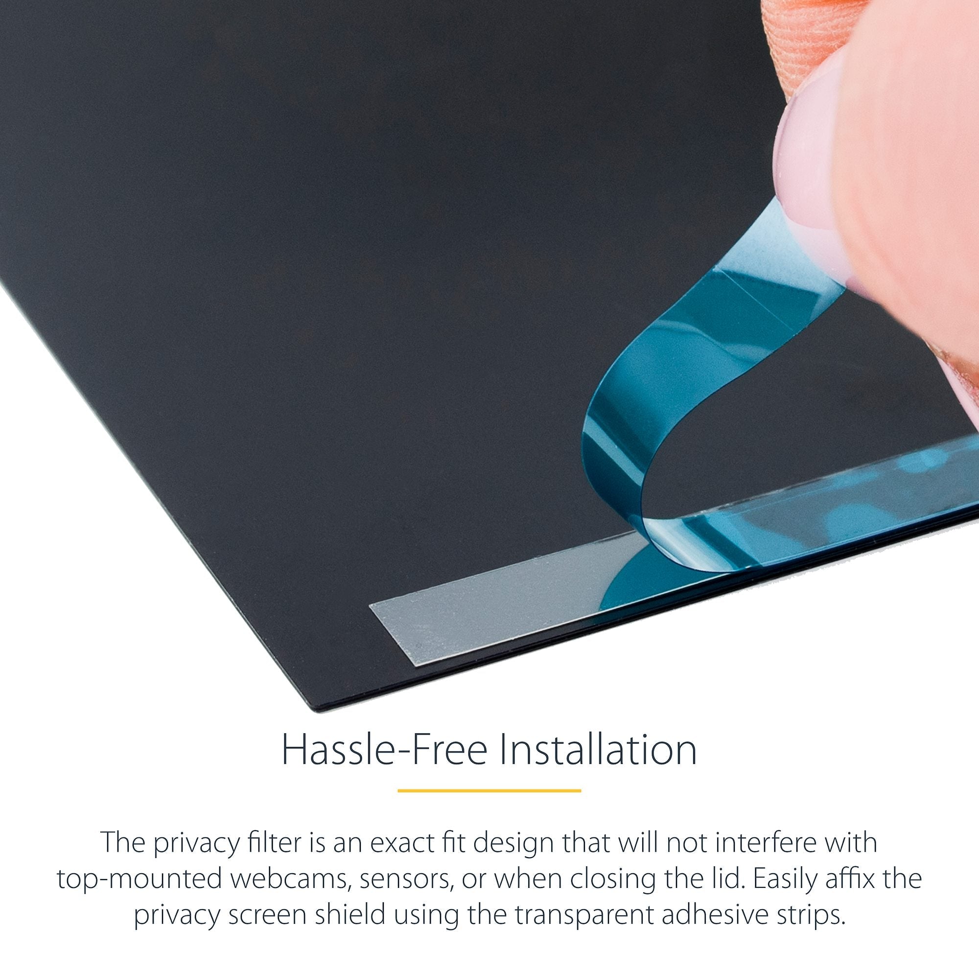 16-inch MacBook Pro M1 M2 M3 M4 Laptop Privacy Screen, Blue Light Screen Protector, Double-Sided Anti-Glare Matte or Glossy Gold, Laptop Privacy Filter 