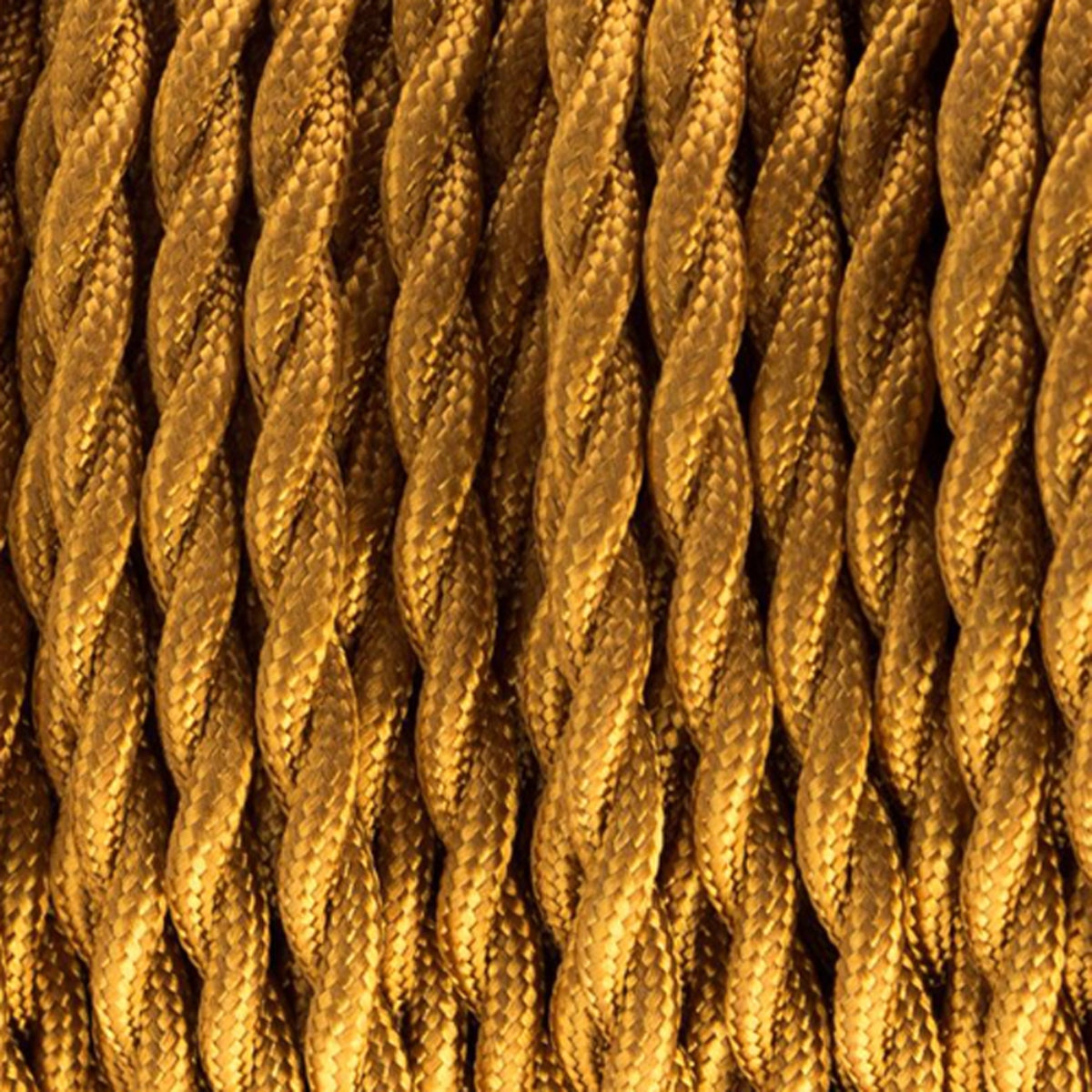 Vintage 3-Core Twisted Electrical Fabric Cable~1617
