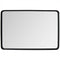 Rectangular Wall Mount Bathroom Mirror with Solid Steel Frame-L