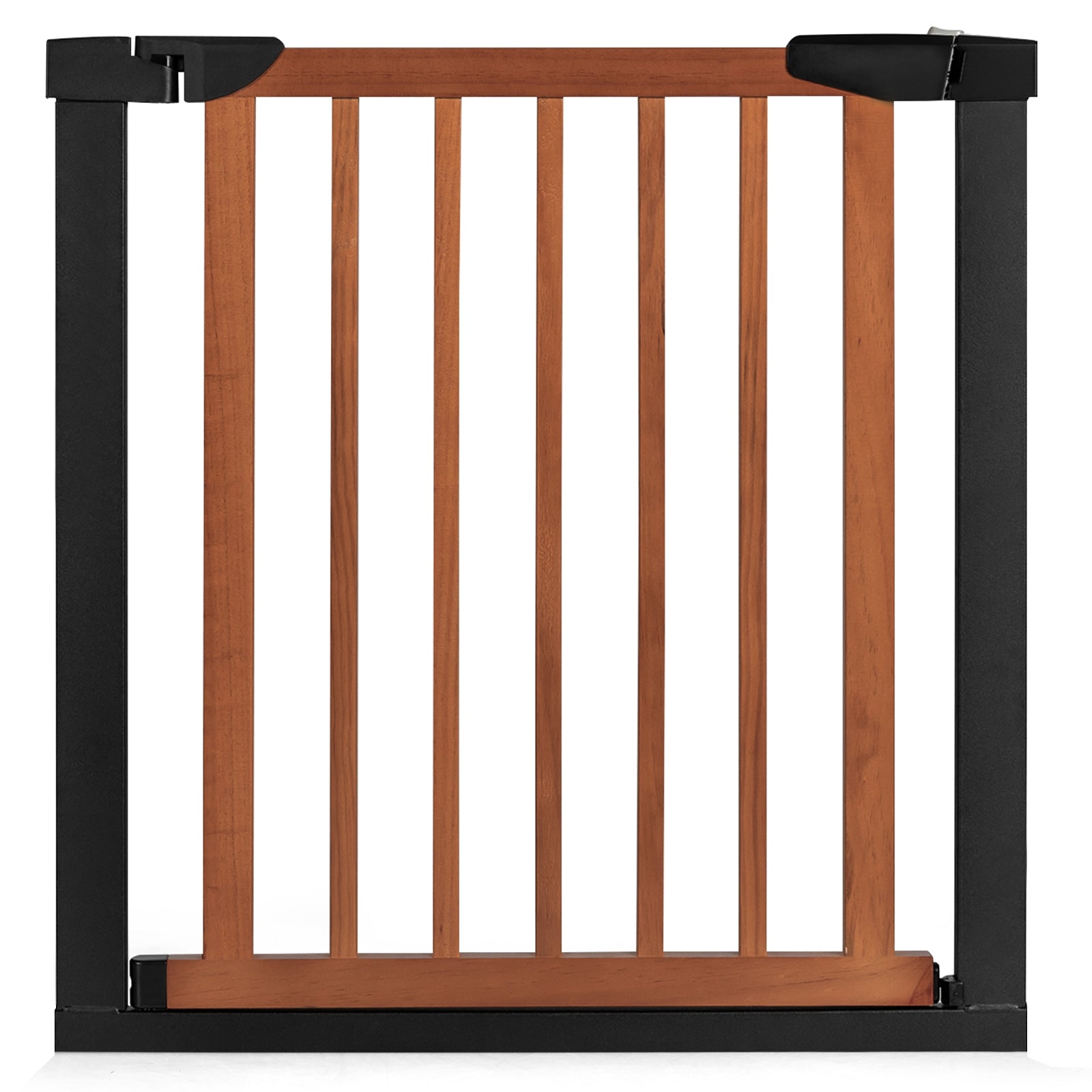 Extendable Safety Gate for Baby and Pet-Brown