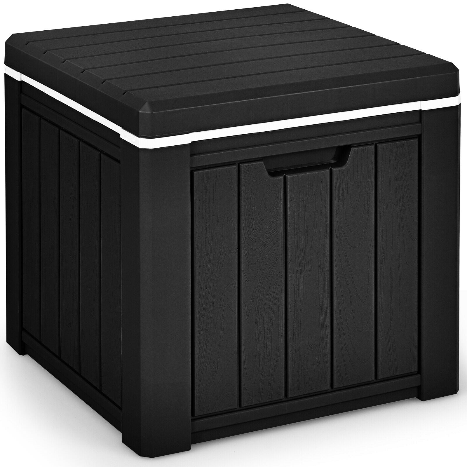 10 Gallon Storage Cooler for Picnic and Outdoor Activities-Black