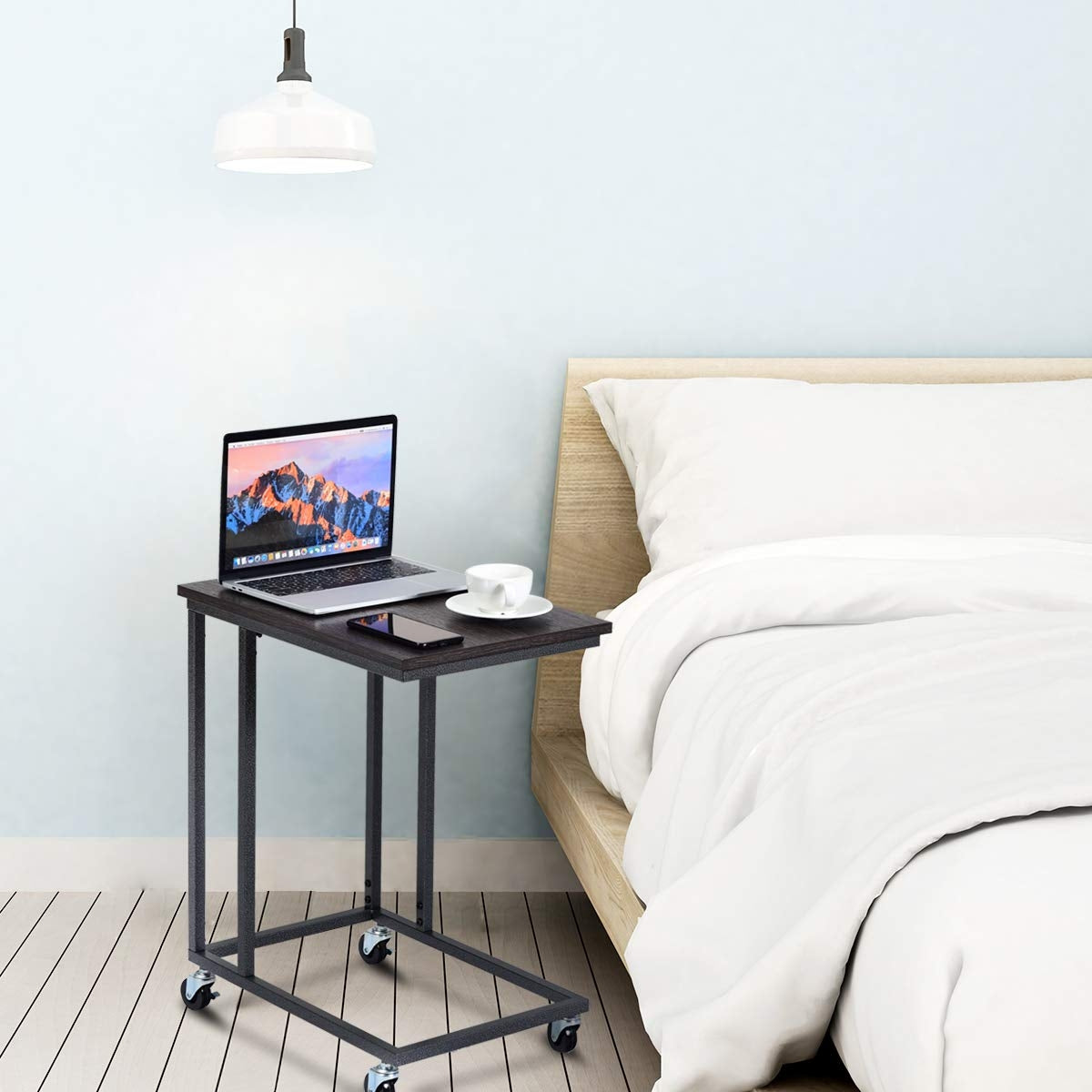 Laptop Holder Sofa Multiple Side End MobileTable-Black 