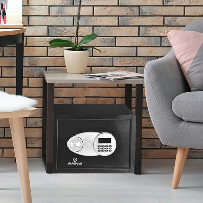 2-Layer Safe Deposit Box with Digital Keypad 