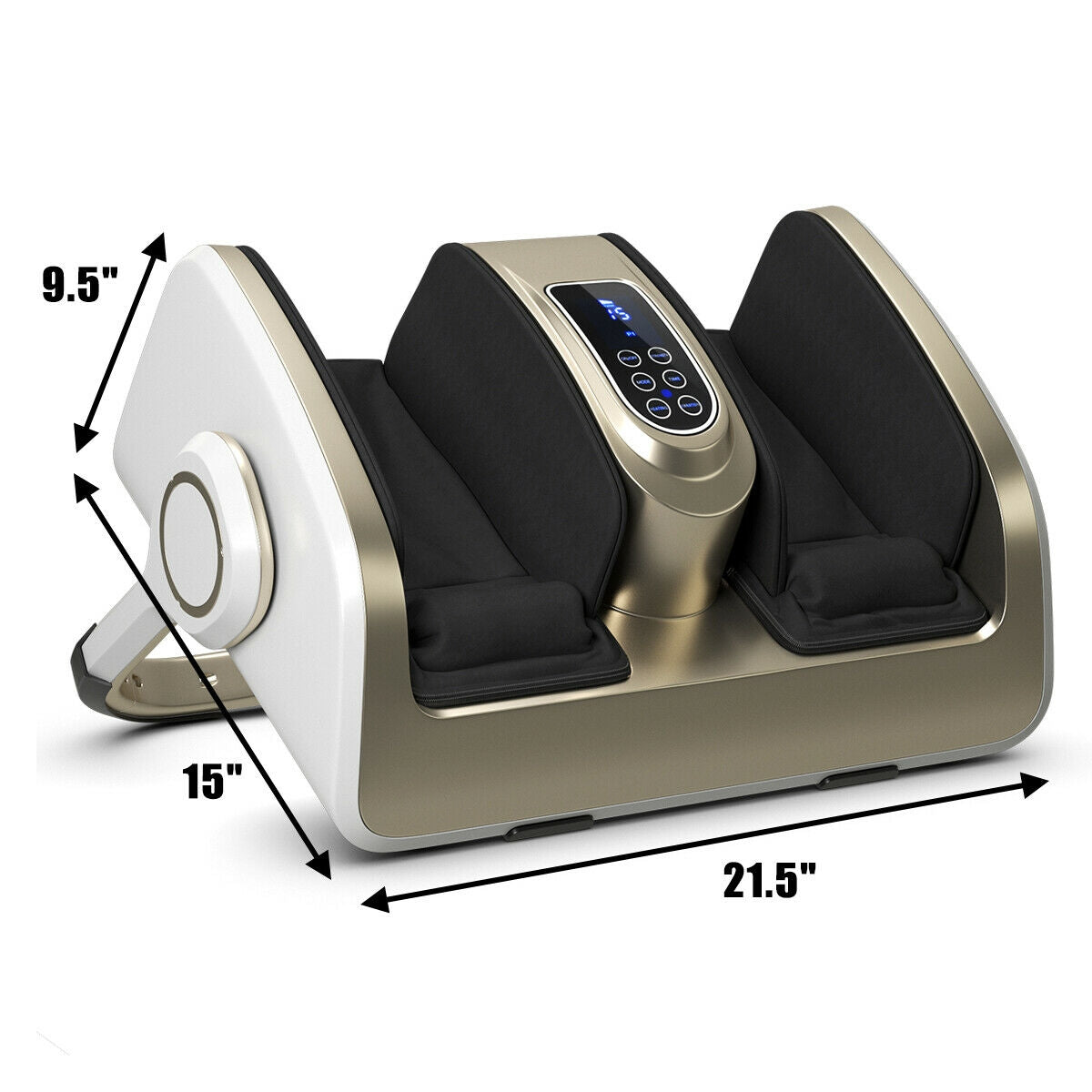 Foot Calf Shiatsu Massager with Heat and Remote Control