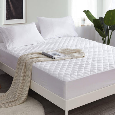 Auto Shut Off Heated Electric Mattress Pad with Dual Controller-Twin Size 