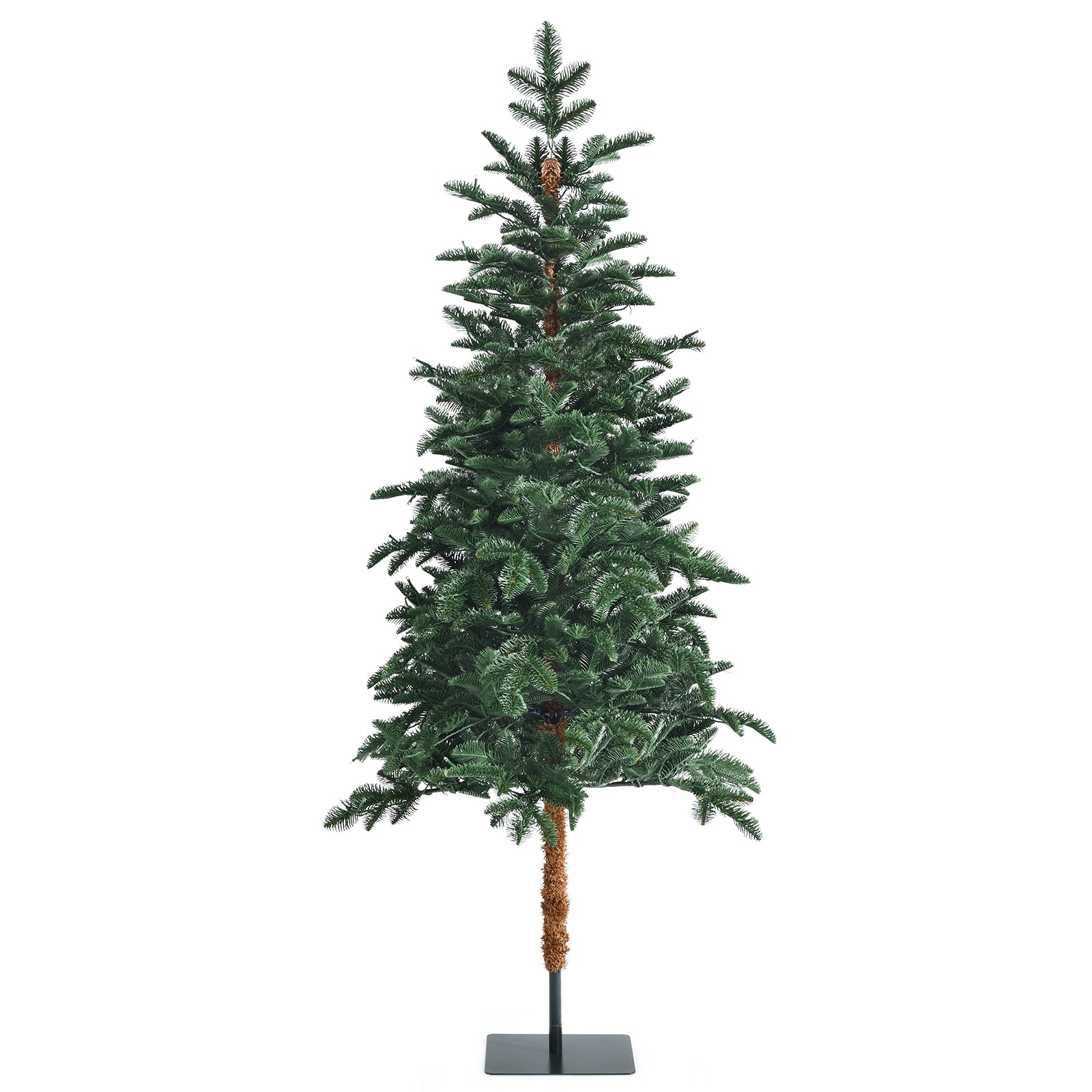 6 Feet Artificial Pencil Christmas Tree with 250 Lights