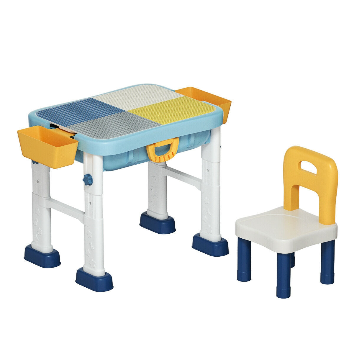 6-in-1 Kids Activity Table Set with Chair 