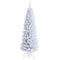 7 Feet Artificial Christmas Pencil Tree with Folding Metal Stand